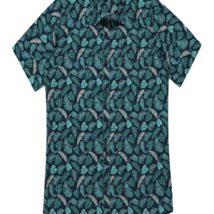 Jobb Lovin Kemeja Pria Lengan Pendek Slim Fit Navy