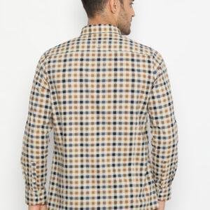 Jobb Miago Kemeja Pria Lengan Panjang Slim Fit Khaki