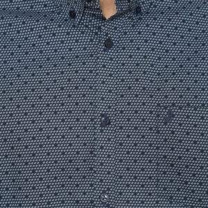 Jobb Zico Kemeja Pria Lengan Panjang Slim Fit Navy