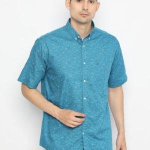 Jobb Jaydo Kemeja Pria Lengan Pendek Regular Fit Light Blue