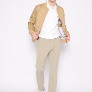 Jack Nicklaus Carniff Jacket Pria Regular Fit Khaki 2022