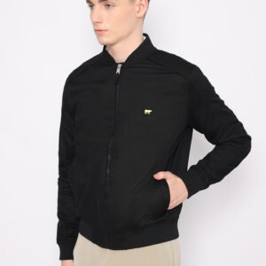 Jack Nicklaus Carniff Jacket Pria Regular Fit Hitam 2022