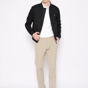 Jack Nicklaus Carniff Jacket Pria Regular Fit Hitam 2022