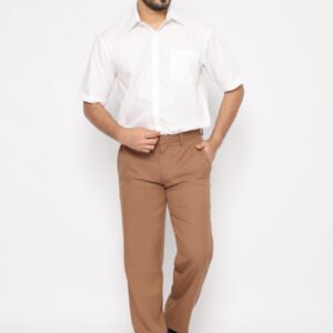 Jobb Westlife Celana Panjang Pria Slim Fit Light Brown