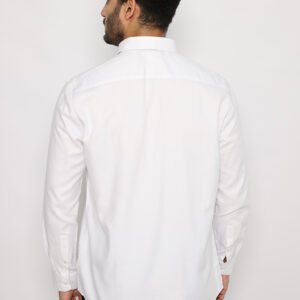 Jobb Brioni Kemeja Pria Lengan Panjang Regular Fit Putih