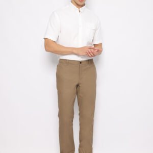 Jack Nicklaus Conrad Celana Panjang Pria Slim Fit Khaki