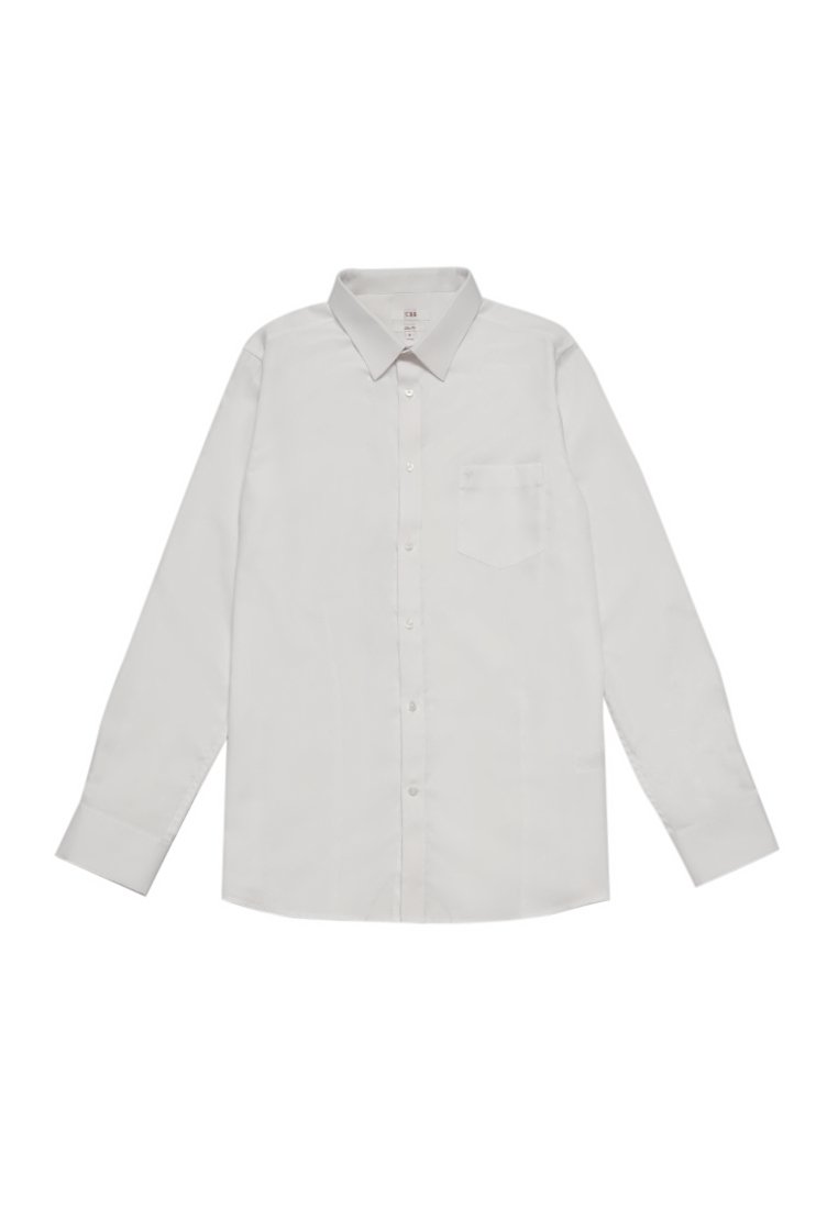 Jobb Wellington Kemeja Pria Lengan Panjang Slim Fit Putih - Image 5