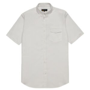 Jack Nicklaus Royal Kemeja Pria Lengan Pendek Slim Fit Putih