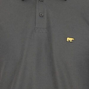 Jack Nicklaus Davidton Polo Shirt Pria Regular Fit Iron Gate