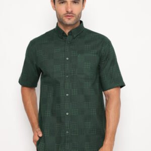 Jobb Giovon Kemeja Pria Lengan Pendek Regular Fit Hijau