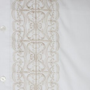 Jobb Husam Koko Pria Lengan Panjang Regular Fit Putih