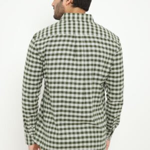 Jobb Mawson Kemeja Pria Lengan Panjang Regular Fit Hijau