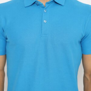 Jobb Montero Polo Shirt Pria Lengan Pendek Slim Fit Medium Blue
