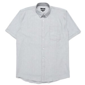 Jobb Hereford Kemeja Pria Lengan Pendek Regular Fit Abu-Abu