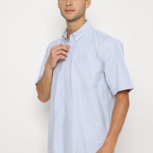 Jobb Hereford Kemeja Pria Lengan Pendek Regular Fit Biru