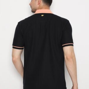 Jack Nicklaus Calibre Polo Shirt Pria Regular Fit Hitam