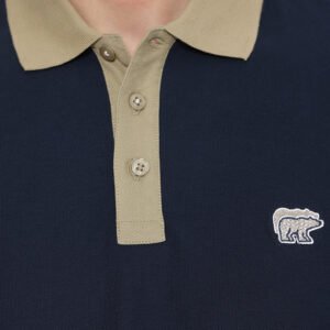 Jack Nicklaus Calibre Polo Shirt Pria Regular Fit Navy