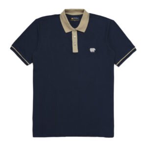 Jack Nicklaus Calibre Polo Shirt Pria Regular Fit Navy