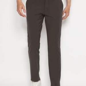 Jack Nicklaus Metropole Celana Panjang Pria Slim Fit Charcoal