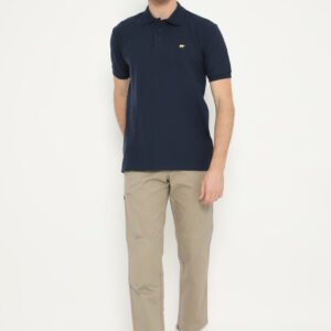 Jack Nicklaus Sherwood Polo Shirt Pria Regular Fit Navy