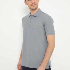 Jack Nicklaus Sherwood Polo Shirt Pria Regular Fit Light Grey