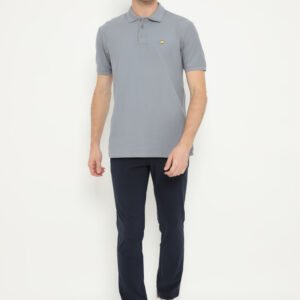 Jack Nicklaus Sherwood Polo Shirt Pria Regular Fit Light Grey