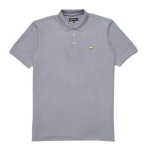 Jack Nicklaus Sherwood Polo Shirt Pria Regular Fit Light Grey