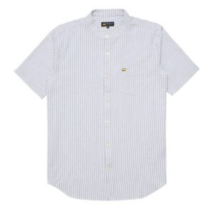 Jack Nicklaus Paradise Kemeja Pria Lengan Pendek Slim Fit Navy