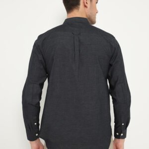 Jack Nicklaus Eldorado Kemeja Pria Lengan Panjang Slim Fit Hitam