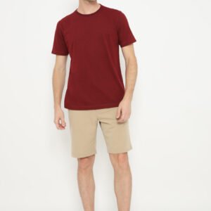 Jobb Archie Kaos Pria Regular Fit Maroon