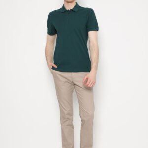 Jobb Sanders Polo Shirt Pria Lengan Pendek Slim Fit Hijau