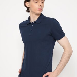 Jobb Sanders Polo Shirt Pria Lengan Pendek Slim Fit Navy