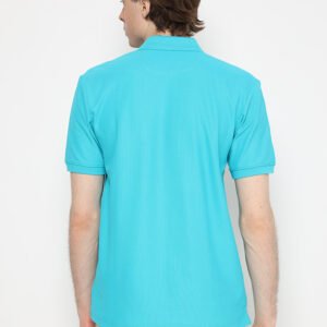 Jack Nicklaus Palm Island Polo Shirt Pria Regular Fit Blue Bird