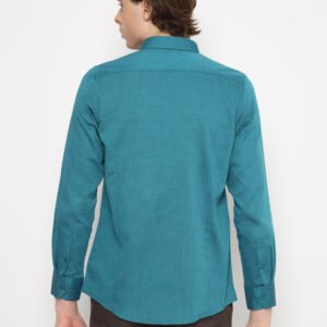 Jobb Newham Kemeja Pria Lengan Panjang Slim Fit Tosca