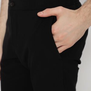 Jack Nicklaus Keane Celana Panjang Pria Slim Fit Hitam