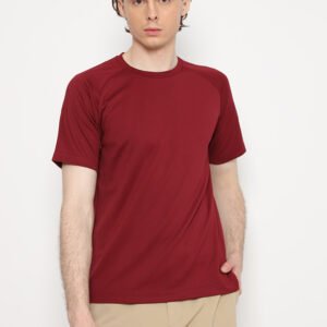 Jobb Colero Kaos Pria Slim Fit Maroon