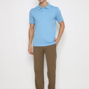 Jobb Candana Polo Shirt Pria Lengan Pendek Slim Fit Light Blue