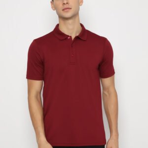 Jobb Candana Polo Shirt Pria Lengan Pendek Slim Fit Maroon