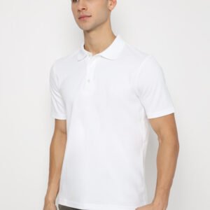 Jobb Candana Polo Shirt Pria Lengan Pendek Slim Fit Putih