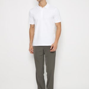 Jobb Candana Polo Shirt Pria Lengan Pendek Slim Fit Putih