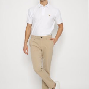 Jack Nicklaus Westwood Celana Panjang Pria Slim Fit Khaki