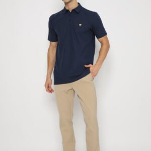 Jack Nicklaus Spring City Polo Shirt Pria Regular Fit Navy