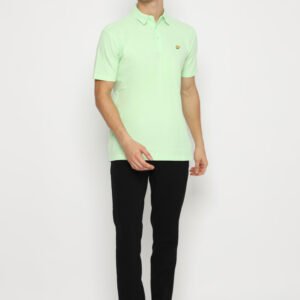 Jack Nicklaus Spring City Polo Shirt Pria Regular Fit Patina Green