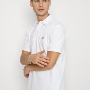 Jack Nicklaus Spring City Polo Shirt Pria Regular Fit Putih