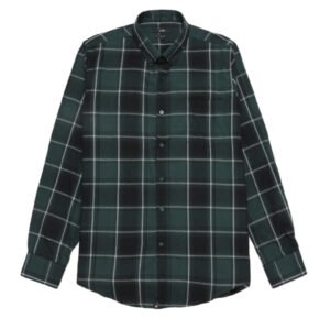 Jobb Logan Kemeja Pria Lengan Panjang Slim Fit Hijau