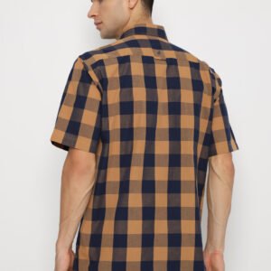 Jobb Owen Kemeja Pria Lengan Pendek Regular Fit Mustard