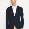 Jobb Hofland-T2 Jas Pria Slim Fit Navy