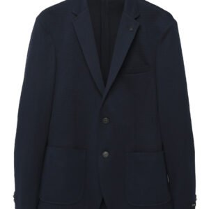 Jobb Hofland-T2 Jas Pria Slim Fit Navy