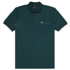 Jack Nicklaus Spectrum Polo Shirt Pria Regular Fit Panderosa Green