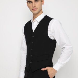 Jobb Vest Bellwool-V Formal Hitam